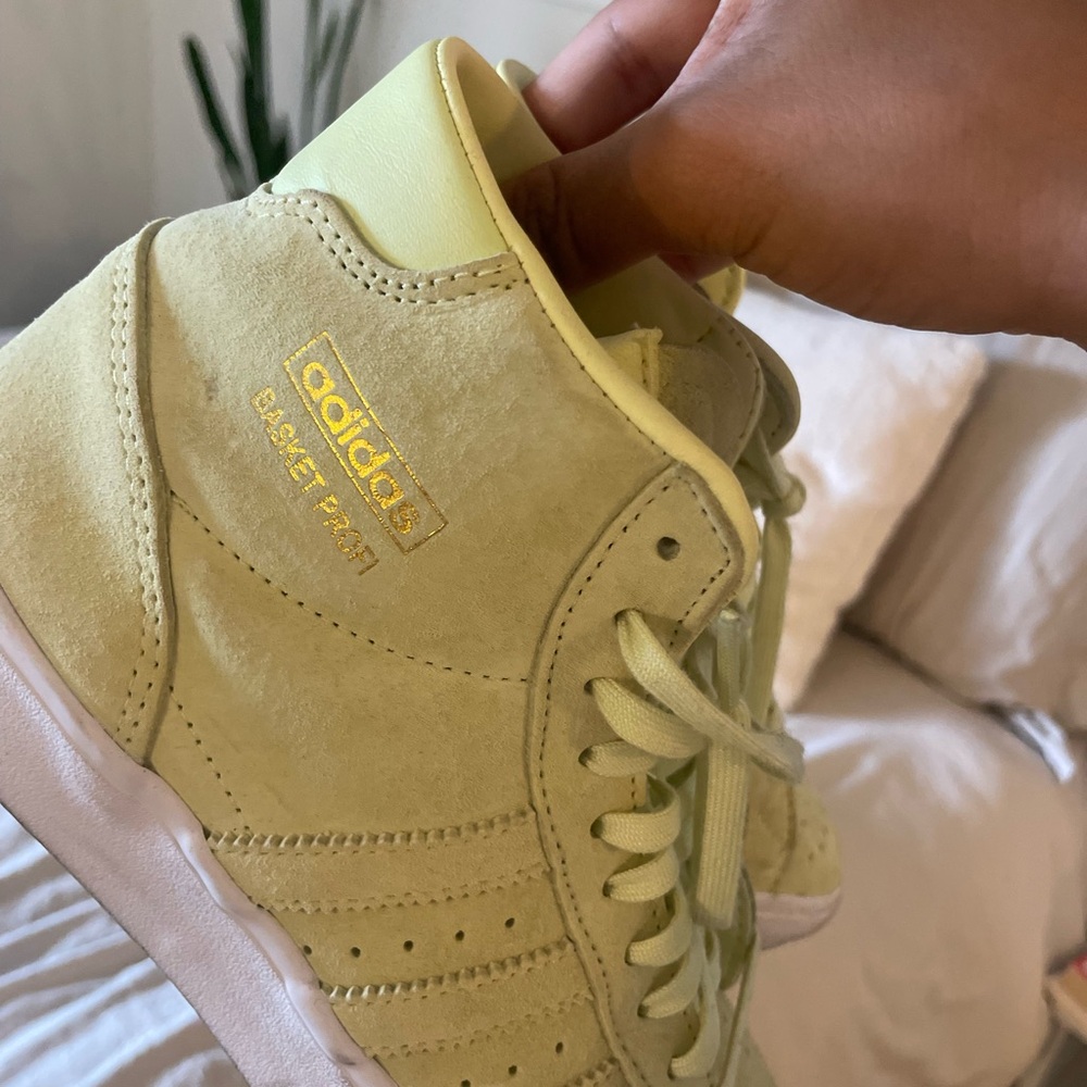 Adidas Originals High Top Sneakers - Light Green - Picture 3 of 5